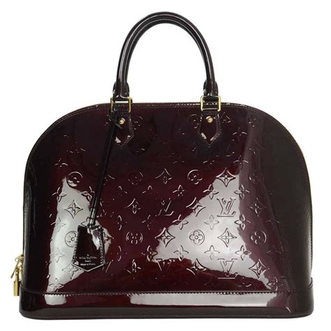 louis vuitton alma vernis amarante|louis vuitton alma gm monogram.